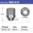 WHEEL OPEN END NN1410 - Nice Products | Universal Auto Spares