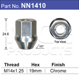 WHEEL OPEN END NN1410 - Nice Products | Universal Auto Spares
