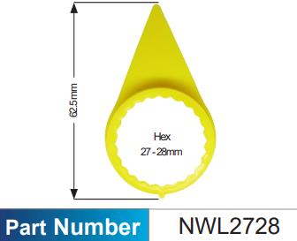 Wheel Nut Indicator 27mm-28mm NWL2728-100 - Nice Products | Universal Auto Spares