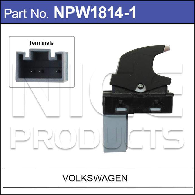 Power Window Switch NPW1814-1 - Nice Products | Universal Auto Spares