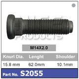 Wheel Stud S2055 - Nice Products | Universal Auto Spares