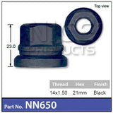WHEEL NUT NN650 - Nice Products | Universal Auto Spares