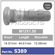 Wheel Stud S389 - Nice Products | Universal Auto Spares