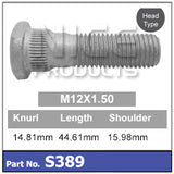 Wheel Stud S389 - Nice Products | Universal Auto Spares