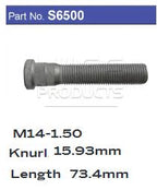 Long wheel stud S6500 - Nice Products | Universal Auto Spares