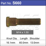 Wheel Stud S660 - Nice Products | Universal Auto Spares