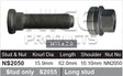 Wheel Stud and Nut NS2050 - Nice Products | Universal Auto Spares