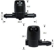 Windscreen Washer Nozzle Pair NWN7015 - Nice Products | Universal Auto Spares