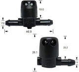 Windscreen Washer Nozzle Pair NWN7015 - Nice Products | Universal Auto Spares