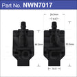 Windscreen Washer Nozzle Pair Fits Holden NWN7017 - Nice Products | Universal Auto Spares