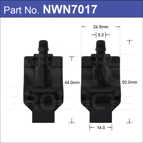 Windscreen Washer Nozzle Pair Fits Holden NWN7017 - Nice Products | Universal Auto Spares