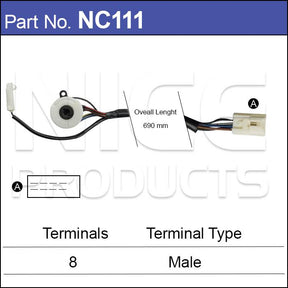 Ignition Switch NC111 - Nice Products | Universal Auto Spares