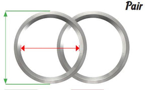 Aluminium Hub Rings NHR731596-2 - Nice Products | Universal Auto Spares
