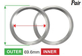 Aluminium Hub Rings NHR696601-2 - Nice Products | Universal Auto Spares