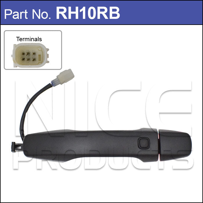 Door Handle RH10RB - Nice Products | Universal Auto Spares