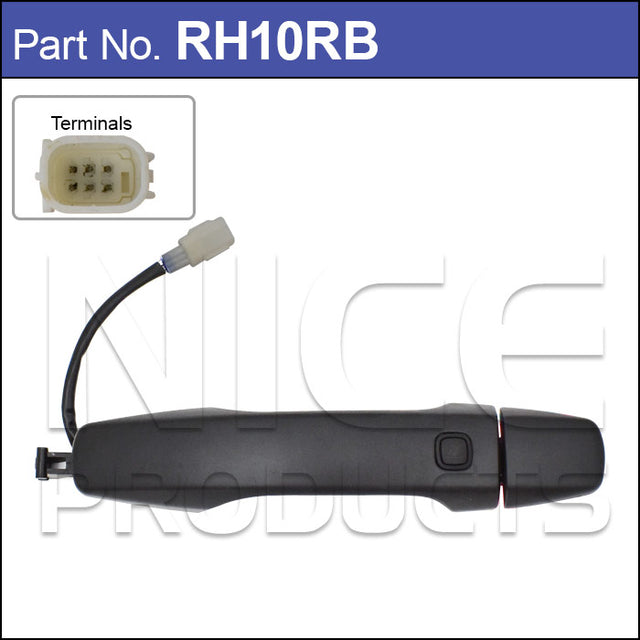 Door Handle RH10RB - Nice Products | Universal Auto Spares