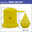 Capped 36mm Wheel Nut Indicator NWL36CAP - Nice Products | Universal Auto Spares