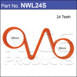 Wheel Nut Indicator 24 Theet NWL24S - Nice Products | Universal Auto Spares