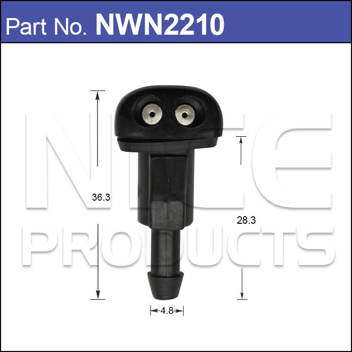 Washer Nozzle NWN2210 - Nice Products | Universal Auto Spares