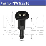 Washer Nozzle NWN2210 - Nice Products | Universal Auto Spares