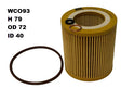 Oil Filter R2673P Fits BMW WCO93 - Wesfil | Universal Auto Spares