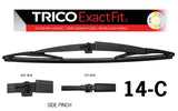 Rear Side Pinch Blade 350MM (14") (EXRDR14) (Single) 14-C - Trico | Universal Auto Spares
