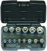 14 Piece 1/4”, 3/8” & 1/2” DR E-Star Socket Set - PKTool | Universal Auto Spares