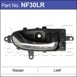 Door Handle NF30LR - Nice Products | Universal Auto Spares