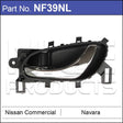 Door Handle NF39NL - Nice Products | Universal Auto Spares