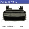 Door Handle RH10HL - Nice Products | Universal Auto Spares