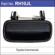 Door Handle RH10JL - Nice Products | Universal Auto Spares