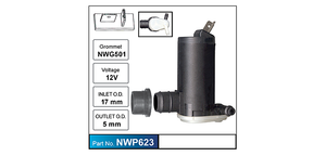 Washer Pump NWP623 - Nice Products | Universal Auto Spares