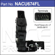 Door Lock Actuator NACU674FL - Nice Products | Universal Auto Spares