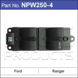 Power Window Switch NPW250-4 - Nice Products | Universal Auto Spares