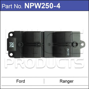 Power Window Switch NPW250-4 - Nice Products | Universal Auto Spares