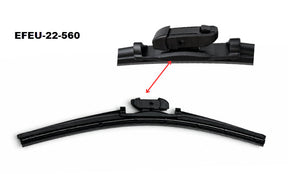 'Ultimate' Beam Blade (560mm) Exact Fit EFEU-22-560 - Exelwipe