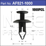 Plastic Fastener Pkt 1000 AF821-1000 - Nice Products | Universal Auto Spares