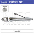 Door Handle FH13FLSE - Nice Products | Universal Auto Spares