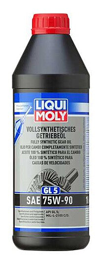 Fully Synthetic Gear Oil (GL5) SAE 75W-90 - LIQUI MOLY | Universal Auto Spares