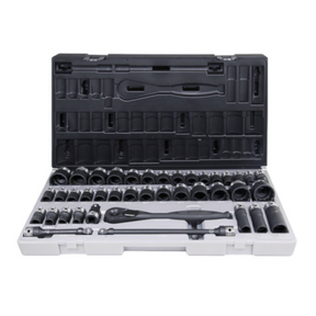 Action 40 Piece 1/2″ Drive Metric & AF Impact Socket Set - Dual Action