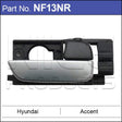 Door Handle NF13NR - Nice Products | Universal Auto Spares