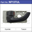 Door Handle NF13TUL - Nice Products | Universal Auto Spares