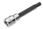 In-Hex Spline Socket 1/2 Drive M6 x 60mm - SidChrome