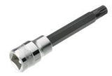 In-Hex Spline Socket 1/2 Drive M10 x 110mm - SidChrome