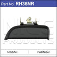 Door Handle RH36NR - Nice Products | Universal Auto Spares