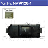 Power Window Switch NPW120-1 - Nice Products | Universal Auto Spares