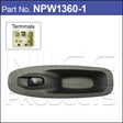 Power Window Switch NPW1360-1 - Nice Products | Universal Auto Spares
