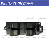 Power Window Switch NPW214-4 - Nice Products | Universal Auto Spares