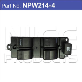 Power Window Switch NPW214-4 - Nice Products | Universal Auto Spares