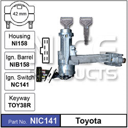 Hilux Ignition NIC141 - Nice Products | Universal Auto Spares